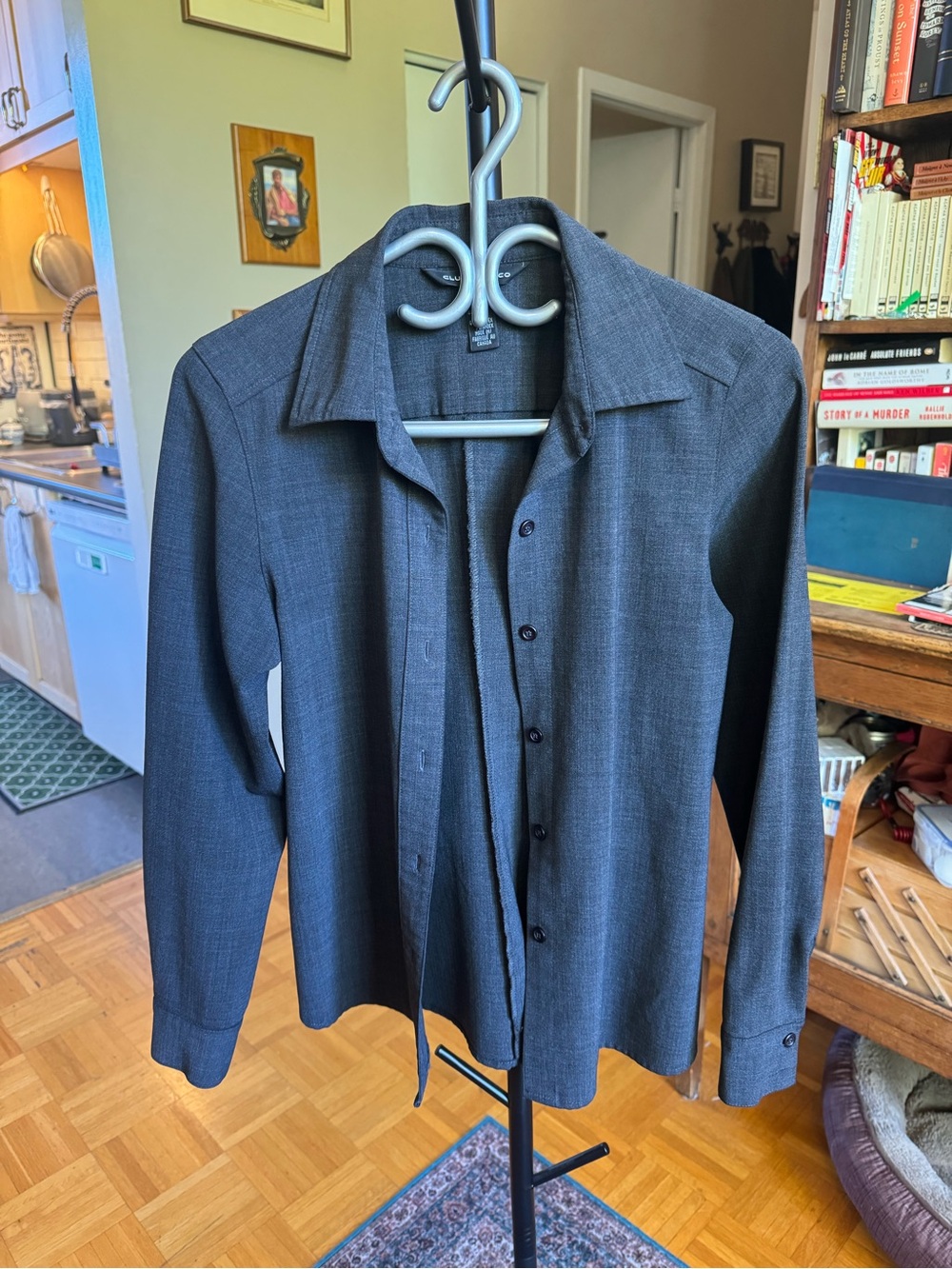 Club Monaco Vintage Grey 80’s Shirt Made in Canada